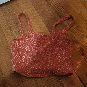 American Eagle cotton crop tank top, Size Medium.